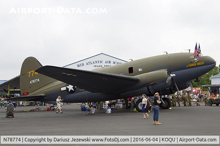 N78774, 1944 Curtiss C-46F Commando C/N 22597, Curtiss Wright C-46F Commando 