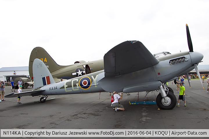 N114KA, 1945 De Havilland Mosquito FB.26 C/N KA114, De Havilland DH-98 Mosquito FBMK-26  C/N KA114, N114KA