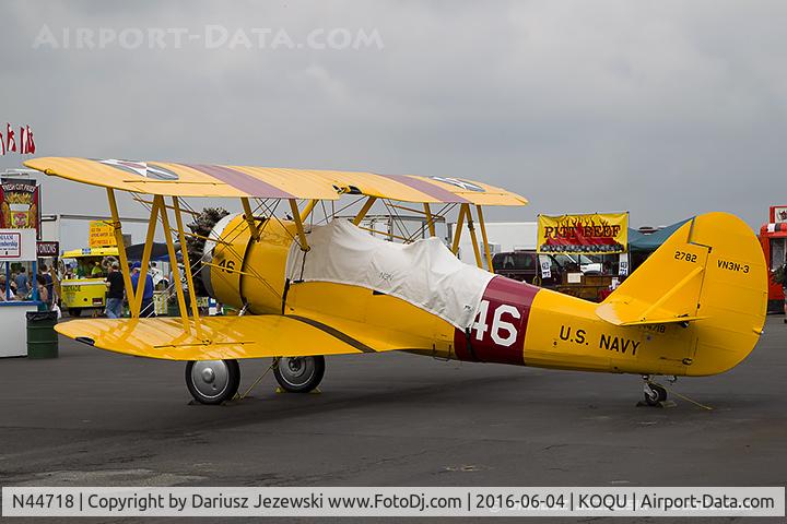 N44718, 1941 Naval Aircraft Factory N3N-3 C/N 2782, Naval Aircraft Factory N3N-3 Yellow Peril  C/N 2782, N44718