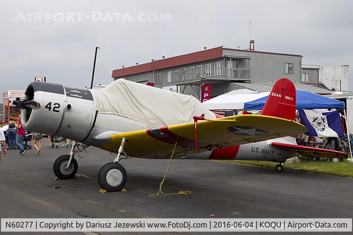 N60277, 1942 Consolidated Vultee BT-13A C/N 6519, Consolidated Vultee BT-13A Valiant  C/N 6519, N60277
