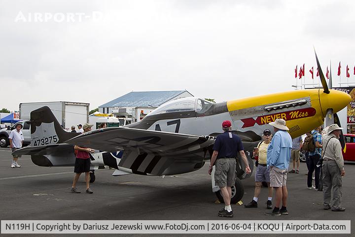 N119H, 1944 North American F-51D Mustang C/N 44-73275, North American F-51D Mustang 