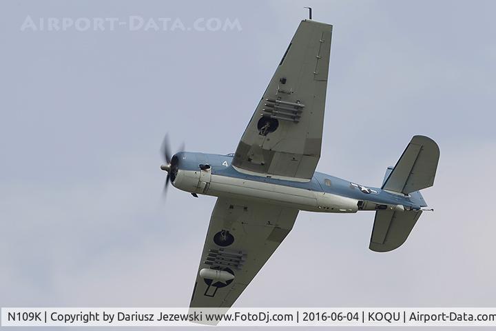 N109K, 1945 Grumman TBM-3 Avenger C/N 3800, Grumman TBM-3 Avenger  C/N 3800, NL109K