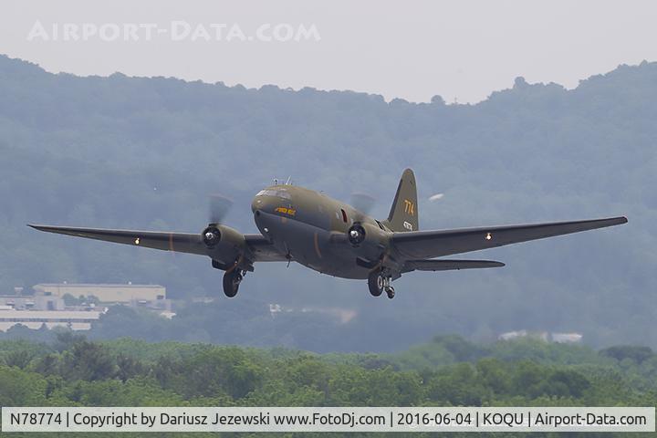N78774, 1944 Curtiss C-46F Commando C/N 22597, Curtiss Wright C-46F Commando 