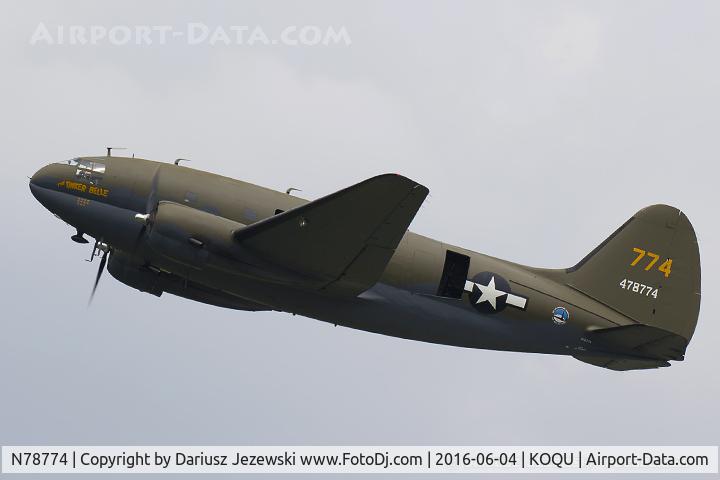 N78774, 1944 Curtiss C-46F Commando C/N 22597, Curtiss Wright C-46F Commando 