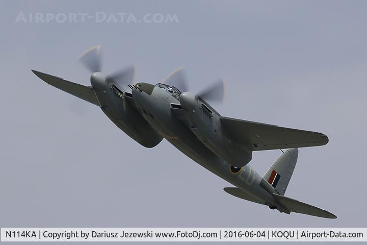 N114KA, 1945 De Havilland Mosquito FB.26 C/N KA114, De Havilland DH-98 Mosquito FBMK-26  C/N KA114, N114KA