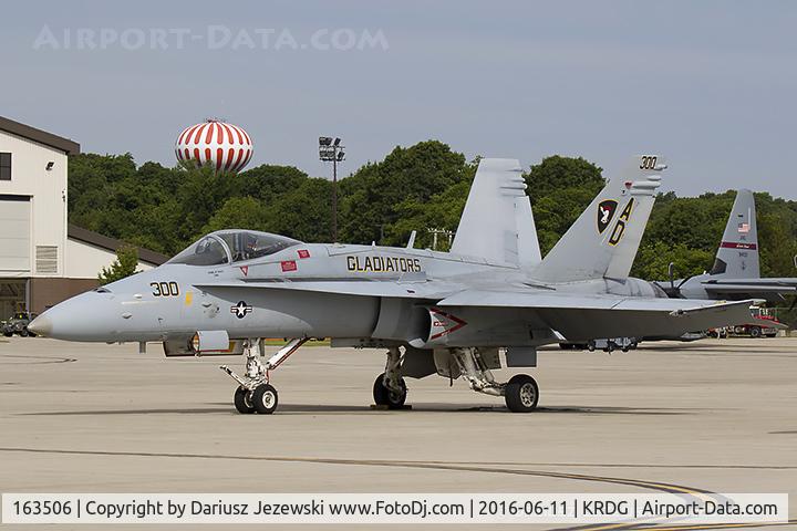 163506, 1988 McDonnell Douglas F/A-18C Hornet C/N 0752/C059, F/A-18C Hornet 163506 AD-322 from VFA-106 
