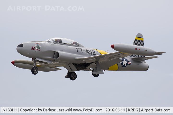 N133HH, 1954 Canadair CT-133 Silver Star 3 (CL-30) C/N T33-452, Canadair CT-33 Shooting Star  C/N 133452, N133HH