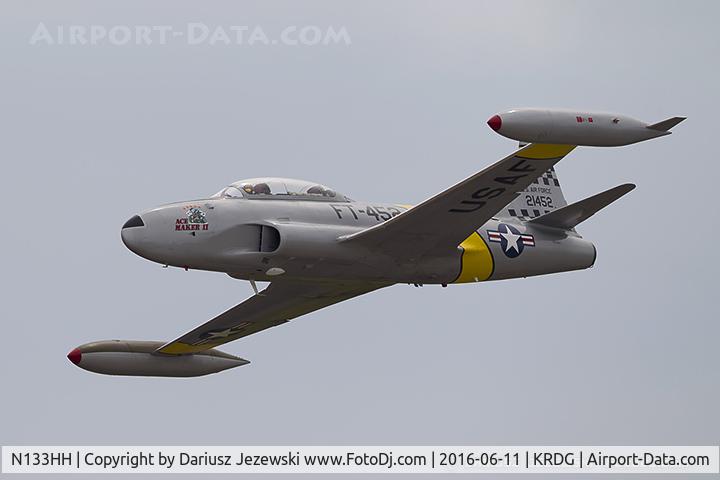 N133HH, 1954 Canadair CT-133 Silver Star 3 (CL-30) C/N T33-452, Canadair CT-33 Shooting Star  C/N 133452, N133HH