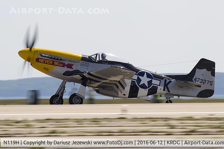 N119H, 1944 North American F-51D Mustang C/N 44-73275, North American F-51D Mustang 