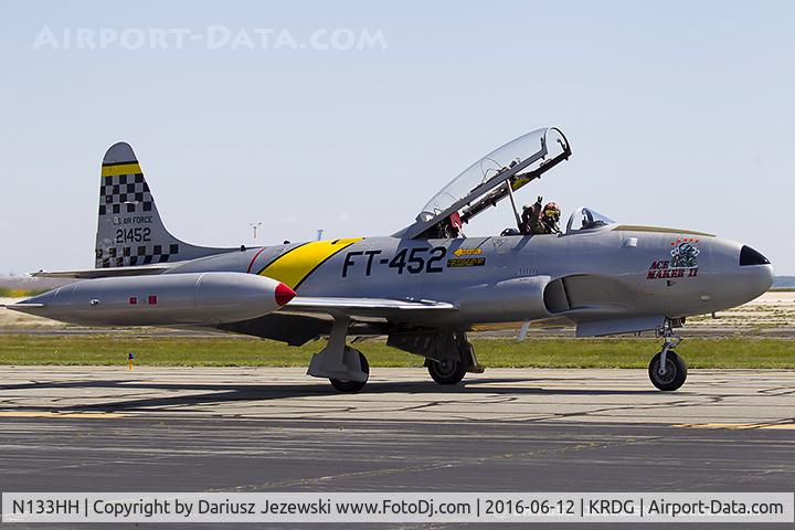 N133HH, 1954 Canadair CT-133 Silver Star 3 (CL-30) C/N T33-452, Canadair CT-33 Shooting Star  C/N 133452, N133HH
