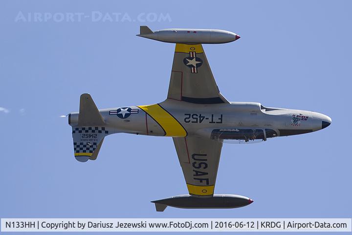 N133HH, 1954 Canadair CT-133 Silver Star 3 (CL-30) C/N T33-452, Canadair CT-33 Shooting Star  C/N 133452, N133HH