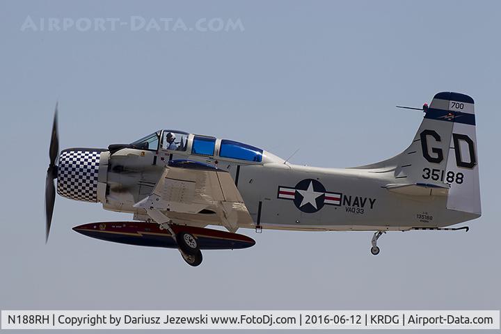 N188RH, 1955 Douglas EA-1E Skyraider C/N 10265 (135188), Douglas EA-1E Skyraider  C/N 135188, N188RH