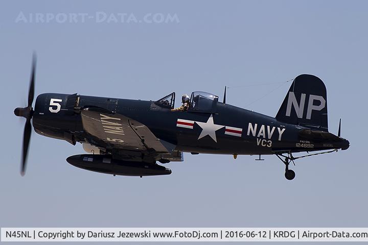 N45NL, 1951 Vought F4U-5NL Corsair C/N 124692, Chance Vought F4U-5NL Corsair  C/N 124692C, NX45NL