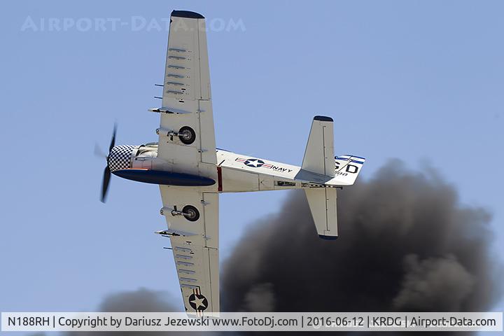 N188RH, 1955 Douglas EA-1E Skyraider C/N 10265 (135188), Unknown