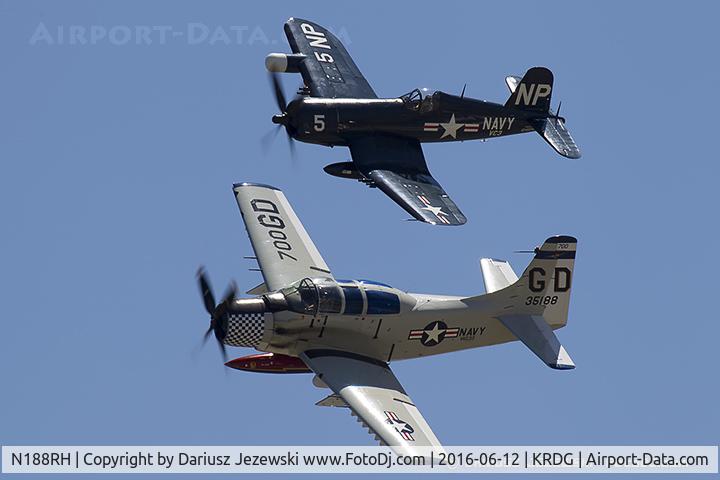 N188RH, 1955 Douglas EA-1E Skyraider C/N 10265 (135188), Douglas EA-1E Skyraider  C/N 135188, N188RH