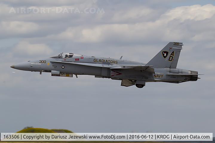 163506, 1988 McDonnell Douglas F/A-18C Hornet C/N 0752/C059, F/A-18C Hornet 163506 AD-322 from VFA-106 