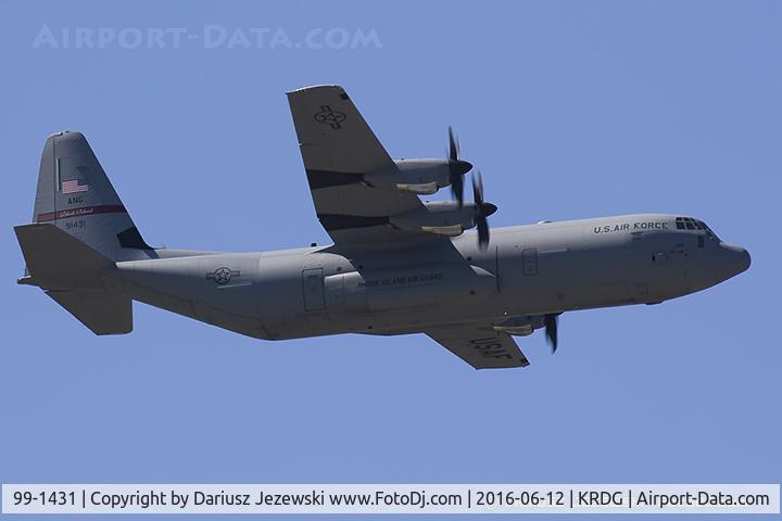99-1431, 1999 Lockheed Martin C-130J-30 Super Hercules C/N 382-5517, C-130J Hercules 99-1431  from 143rd AS 143rd AS Quonset Point ANGS, RI
