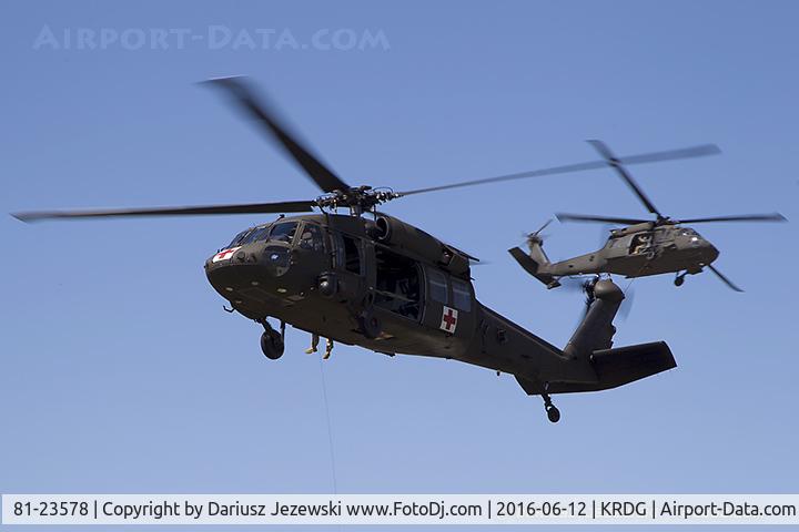 81-23578, 1981 Sikorsky UH-60A Black Hawk C/N 70-299, UH-60A Blackhawk 81-23578  from 1/126th Avn  Quonset Point ANGS, RI