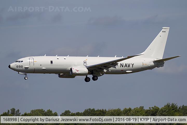 168998, 2015 Boeing P-8A Poseidon C/N 44939, P-8A Poseidon 168998 998 from VP-62 