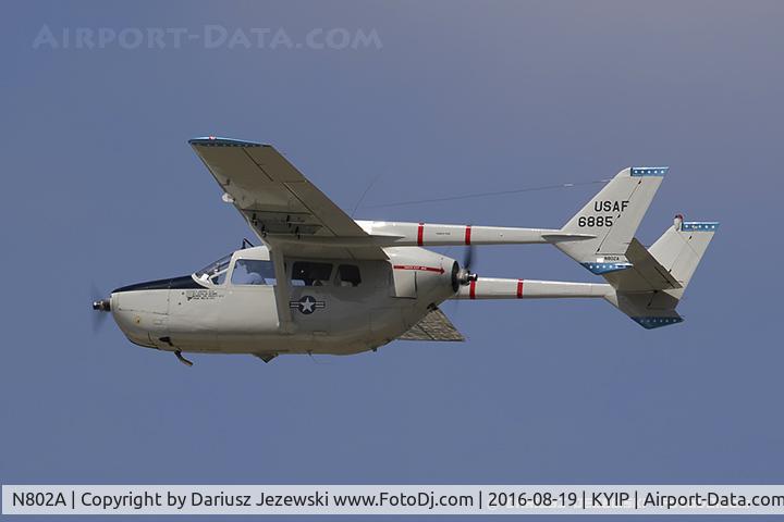 N802A, 1968 Cessna O-2A (M337B) Super Skymaster Super Skymaster C/N 337M-0174, Cessna M337B (O-2A Super Skymaster)  C/N 337M0174 - Robert Shafer, N802A