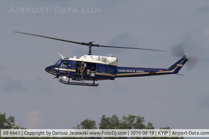 69-6661, Bell UH-1N Iroquois C/N 31067, UH-1N Twin Huey 69-6661 61 from 1st HS 