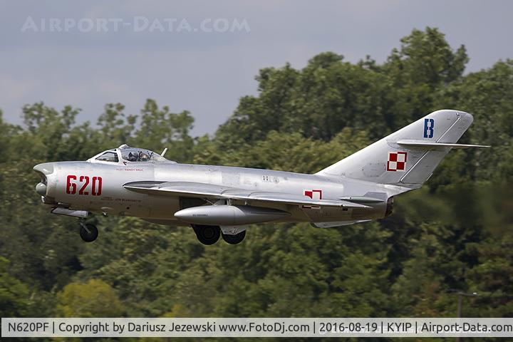 N620PF, 1960 PZL-Mielec Lim-5 (MiG-17F) C/N 1D0620, PZL Mielec Lim-5P (MiG-17PF)  C/N 1D0620, NX620PF