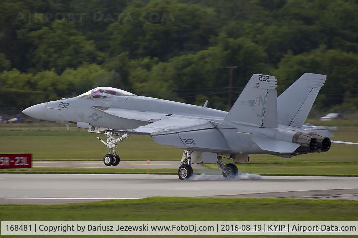 168481, Boeing F/A-18E Super Hornet C/N E238, F/A-18E 168481 NJ-252 from VFA-122 