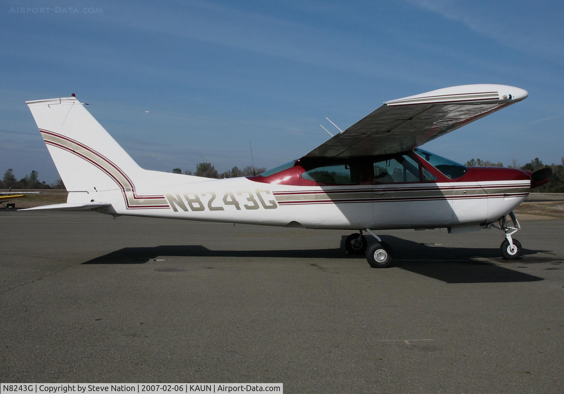 N8243G, 1971 Cessna 177RG Cardinal C/N 177RG0143, Locally-based 1971 Cessna 177RG Cardinal @ Auburn Municipal airport, CA