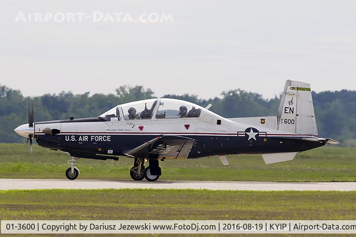 01-3600, 2001 Raytheon T-6A Texan II C/N PT-115, T-6A Texan II 01-3600 EN from 459th FTS 