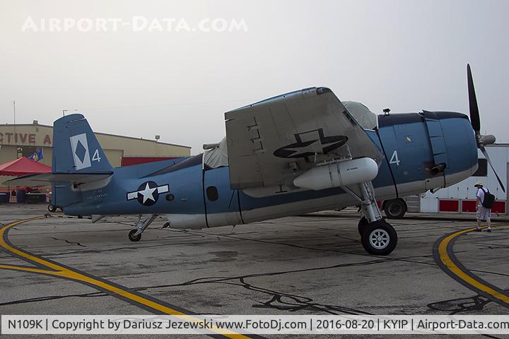N109K, 1945 Grumman TBM-3 Avenger C/N 3800, Grumman TBM-3 Avenger  C/N 3800, NL109K
