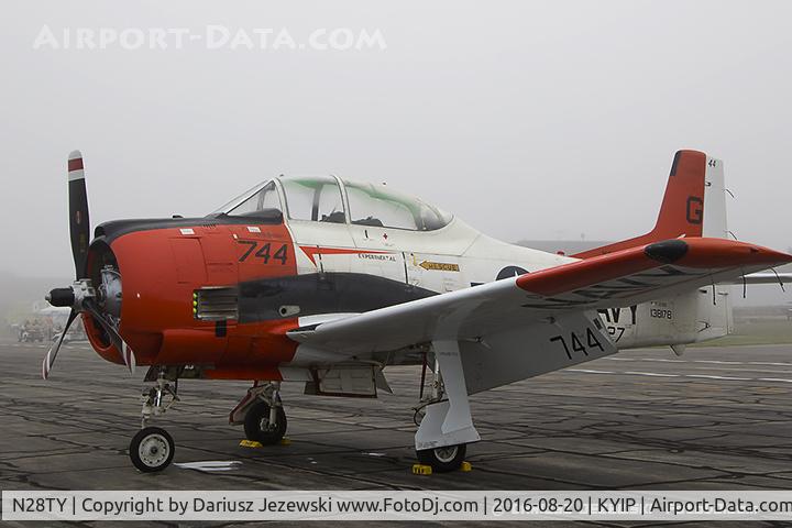 N28TY, North American T-28B C/N 138178, North American T-28B Trojan  C/N 138178, N28TY