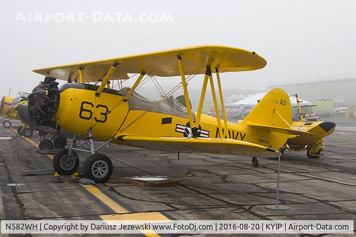 N582WH, 1940 Naval Aircraft Factory N3N-3 C/N 2003, Naval Aircraft Factory N3N-3 Yellow Peril  C/N 2003, N582WH