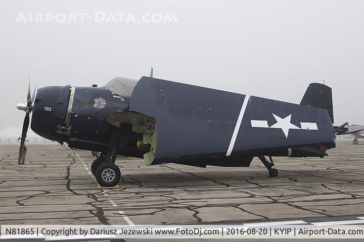 N81865, 1945 Grumman TBM-3E Avenger C/N 5632, Grumman TBM-3E Avenger C/N 5632, NL81865