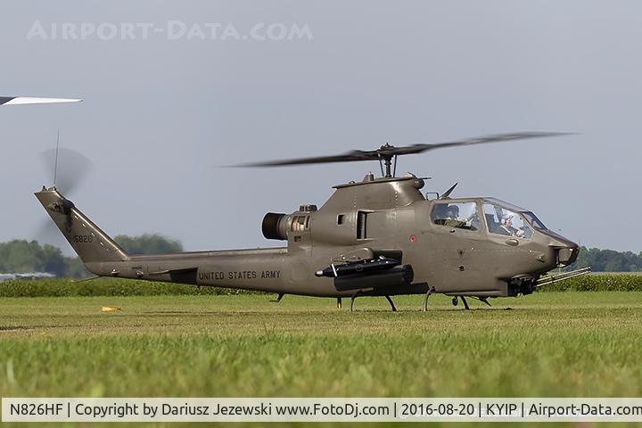 N826HF, 1967 Bell AH-1F Cobra C/N 67-15826, Bell AH-1F Cobra  C/N 67-15826, N826HF