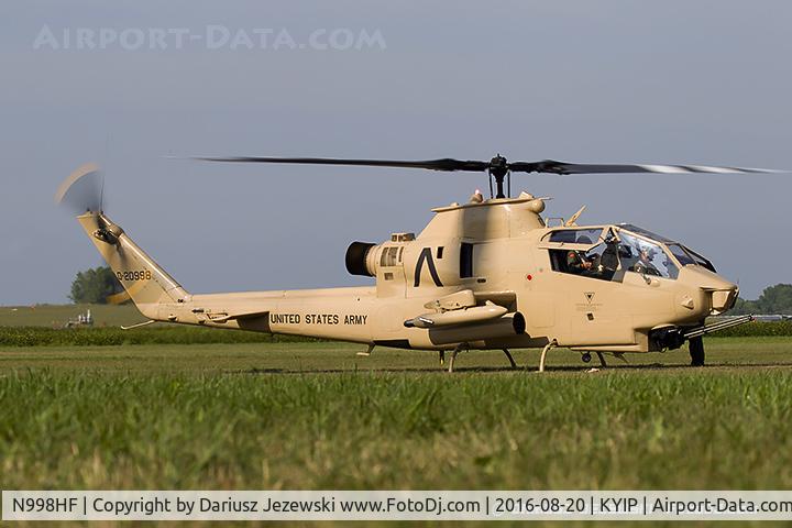 N998HF, 1971 Bell AH-1F Cobra C/N 71-20998, Bell AH-1F  C/N 71-20998, N998HF