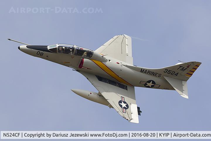 N524CF, 1967 Douglas TA-4F Skyhawk C/N 13590, Douglas TA-4F Skyhawk  C/N 13590, N524CF