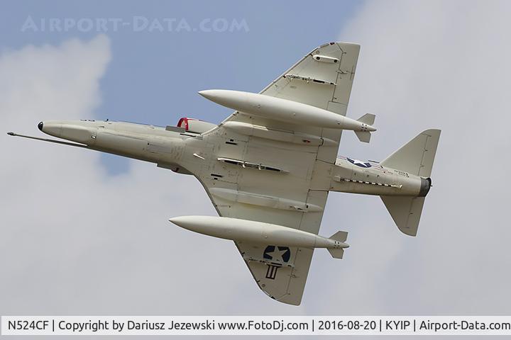 N524CF, 1967 Douglas TA-4F Skyhawk C/N 13590, Douglas TA-4F Skyhawk  C/N 13590, N524CF