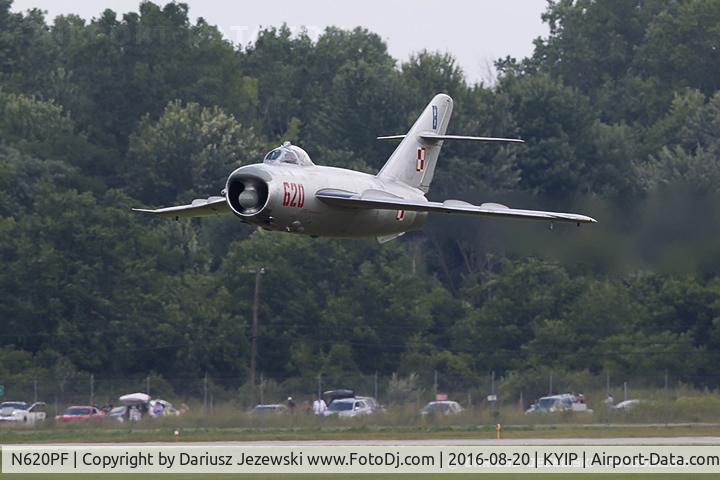 N620PF, 1960 PZL-Mielec Lim-5 (MiG-17F) C/N 1D0620, PZL Mielec Lim-5P (MiG-17PF)  C/N 1D0620, NX620PF