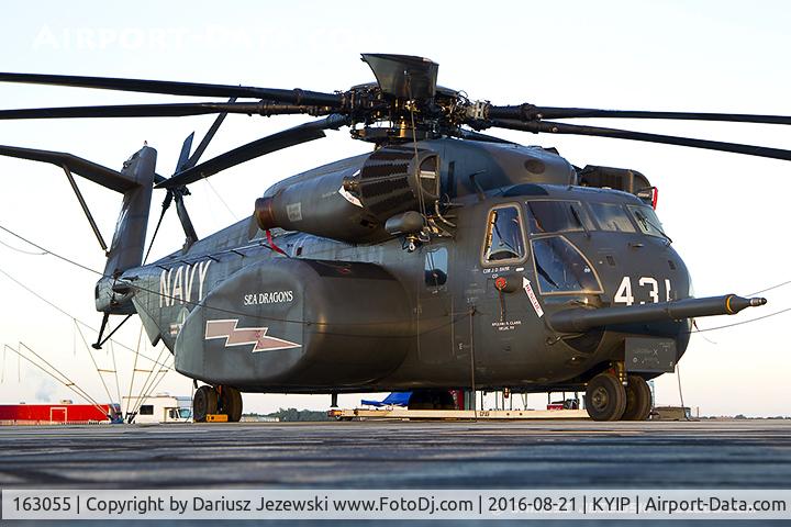 163055, Sikorsky MH-53E Sea Dragon C/N 65549, MH-53E 163055 AN-421 from HM-12 