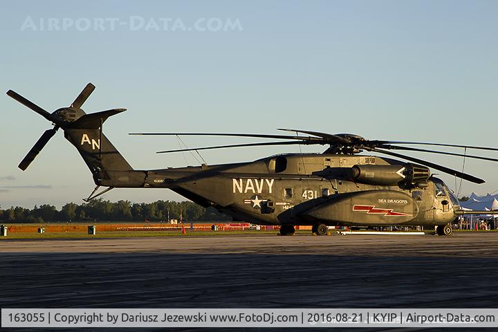 163055, Sikorsky MH-53E Sea Dragon C/N 65549, MH-53E 163055 AN-421 from HM-12 