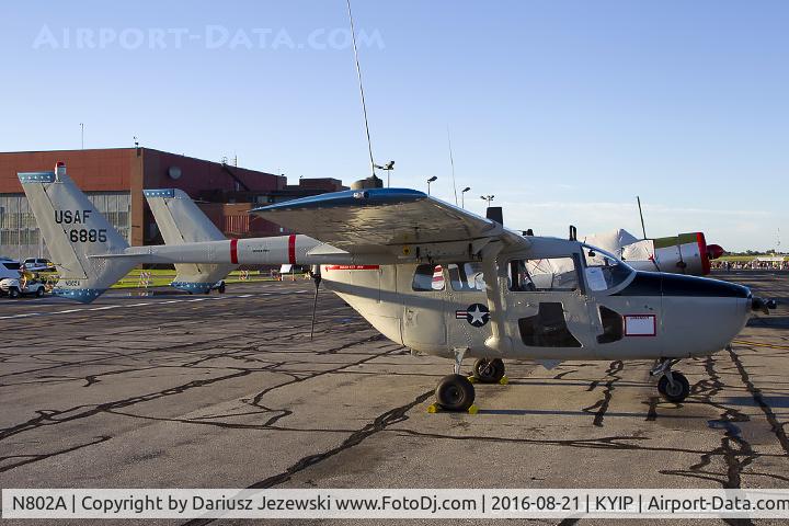 N802A, 1968 Cessna O-2A (M337B) Super Skymaster Super Skymaster C/N 337M-0174, Cessna M337B (O-2A Super Skymaster)  C/N 337M0174 - Robert Shafer, N802A