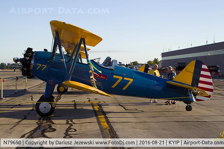 N79650, 1944 Boeing E75N1 C/N 75-5770, Boeing E75N1 Stearman  C/N 75-5770 - Dave Groh, N79650