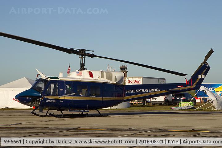 69-6661, Bell UH-1N Iroquois C/N 31067, UH-1N Twin Huey 69-6661 61 from 1st HS 