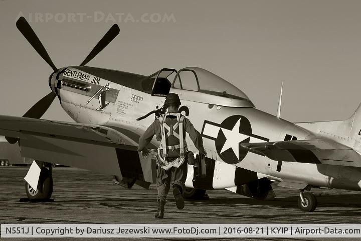 N551J, 1957 North American P-51D Mustang C/N 44-74230, North American P-51D Mustang 