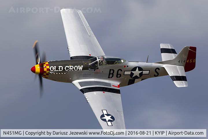 N451MG, 1944 North American P-51D Mustang C/N 44-74774, North American P-51D Mustang 
