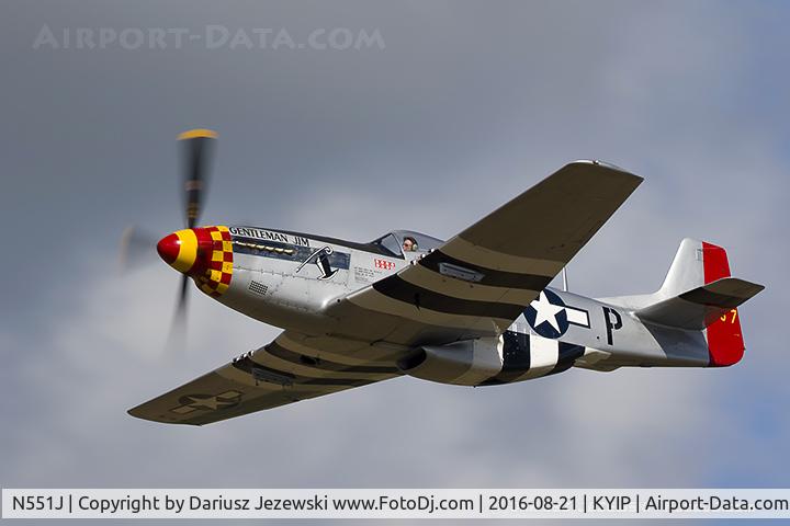 N551J, 1957 North American P-51D Mustang C/N 44-74230, North American P-51D Mustang 