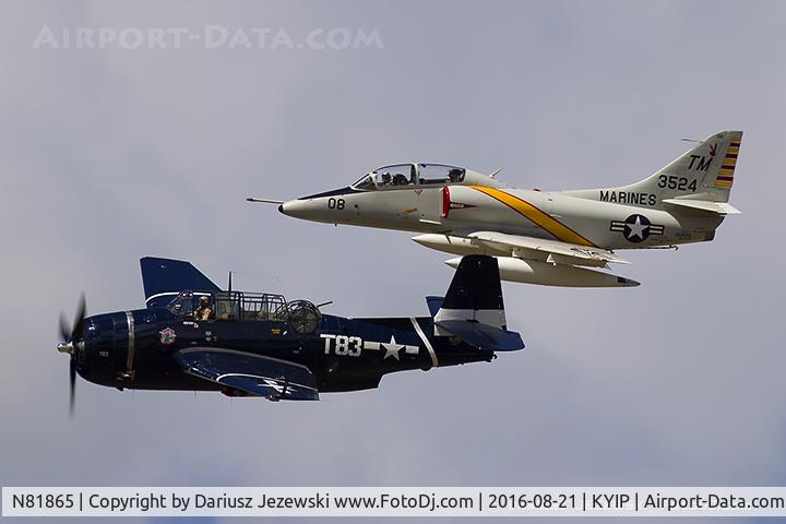 N81865, 1945 Grumman TBM-3E Avenger C/N 5632, Grumman TBM-3E Avenger  C/N 5632, NL81865