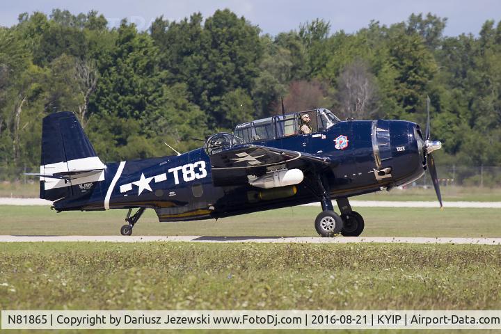 N81865, 1945 Grumman TBM-3E Avenger C/N 5632, Grumman TBM-3E Avenger  C/N 5632, NL81865