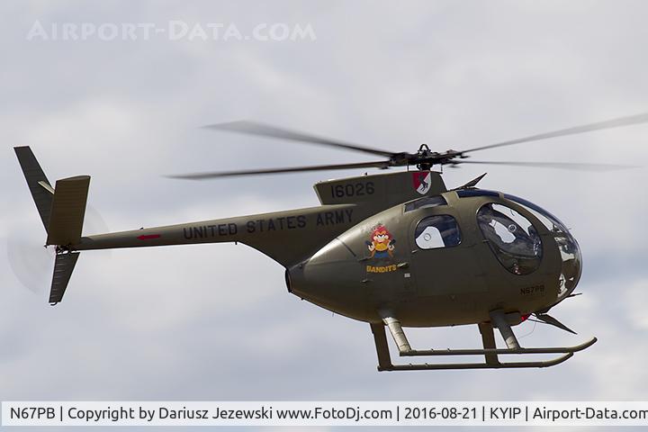 N67PB, 1968 Hughes OH-6A Cayuse C/N 480411, Hughes OH-6A Cayuse  C/N 480411, N67PB