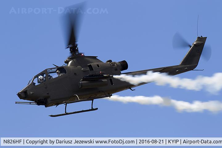 N826HF, 1967 Bell AH-1F Cobra C/N 67-15826, Bell AH-1F Cobra  C/N 67-15826, N826HF
